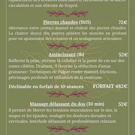 Hébergement de vacances Les Terres De Marie - Calmes Et Modernes *